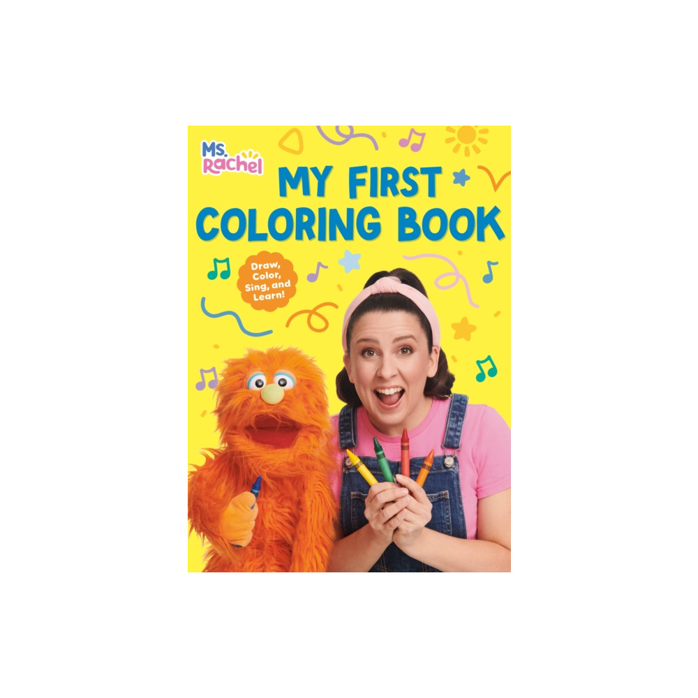 Produktbild för My First Coloring Book (Ms. Rachel) (häftad, eng)