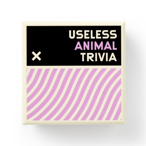 Galison Useless Animal Trivia
