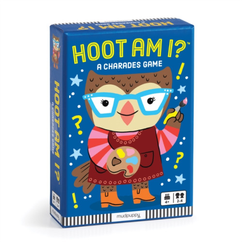 Galison Hoot am I? Charades Card Game