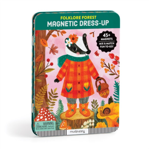 Galison Folklore Forest Magnetic Dress-up
