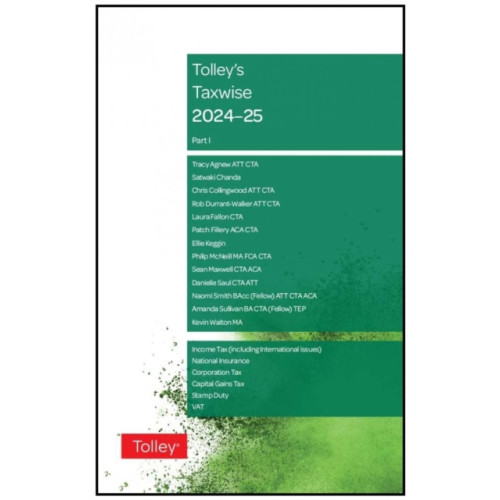 LexisNexis Tolley's Taxwise I 2024-25 (häftad, eng)