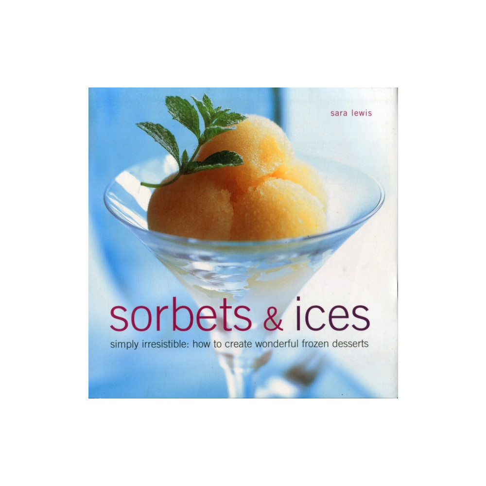 Produktbild för Sorbets and Ices (inbunden, eng)