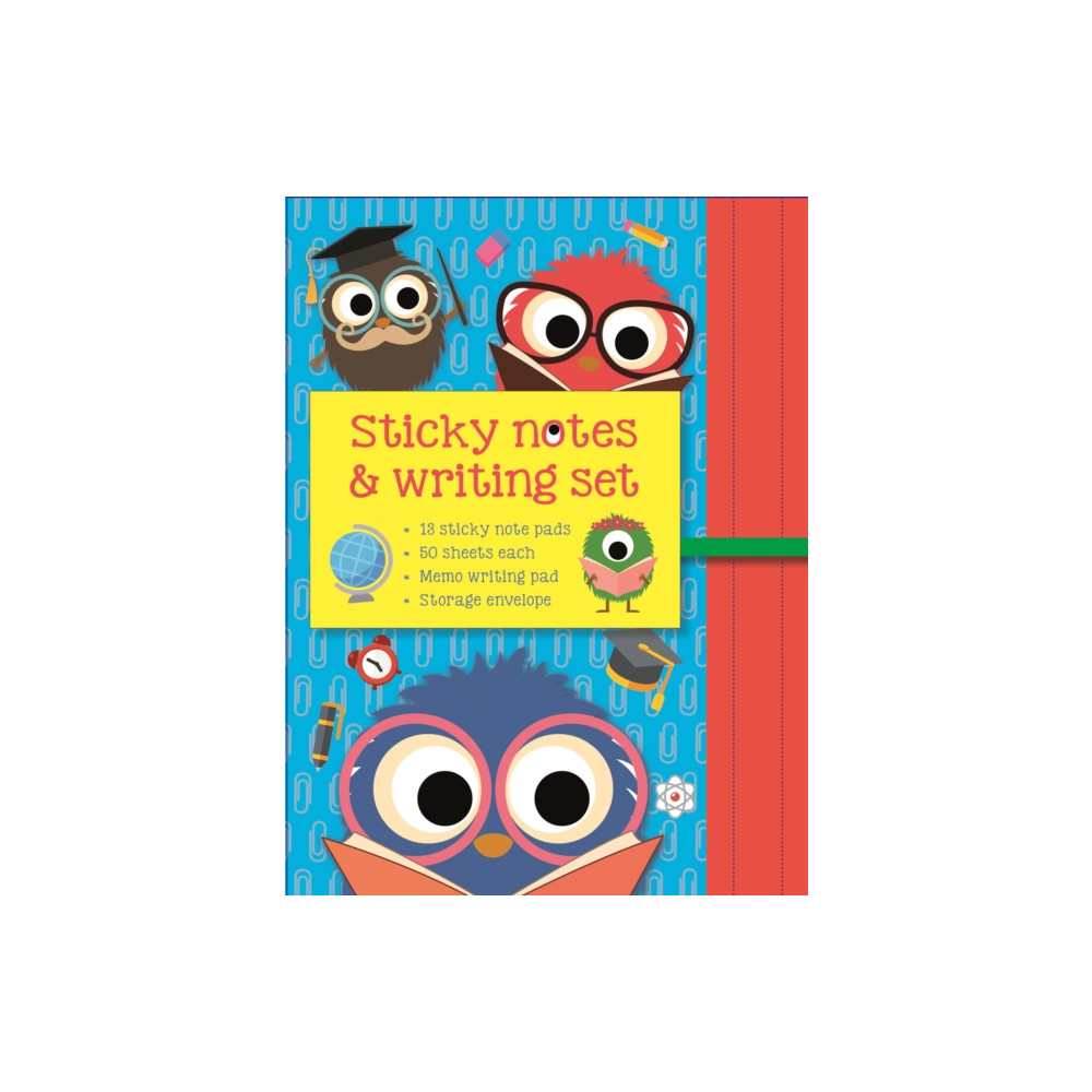 Produktbild för Sticky Notes and Writing Set: School Monsters