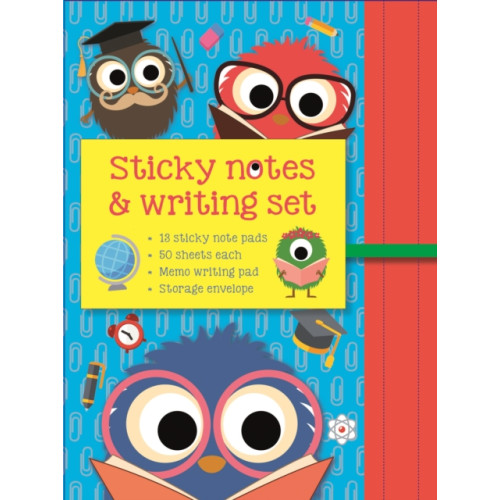 Anness publishing Sticky Notes and Writing Set: School Monsters