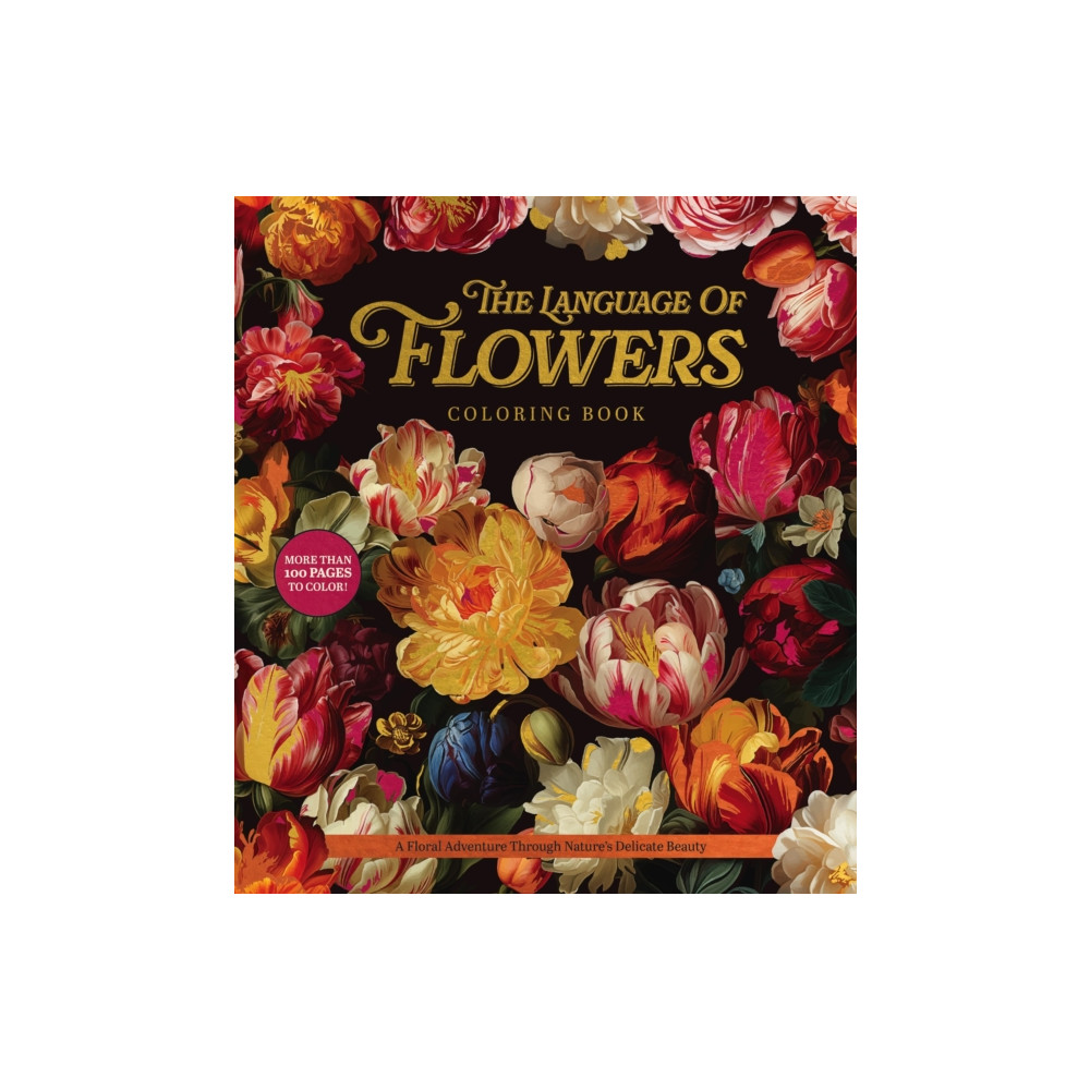 Produktbild för The Language of Flowers Coloring Book (häftad, eng)