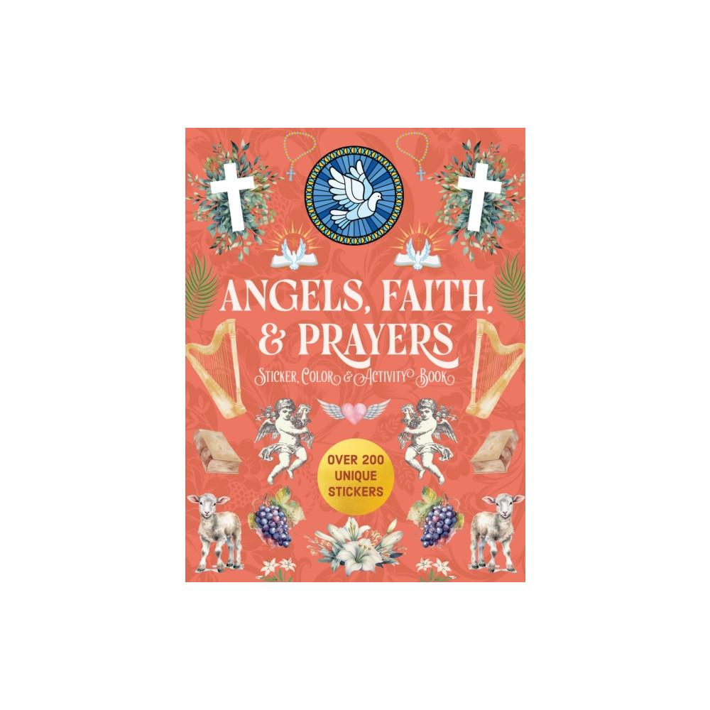 Produktbild för Angels, Faith & Prayers Sticker, Color & Activity Book (häftad, eng)