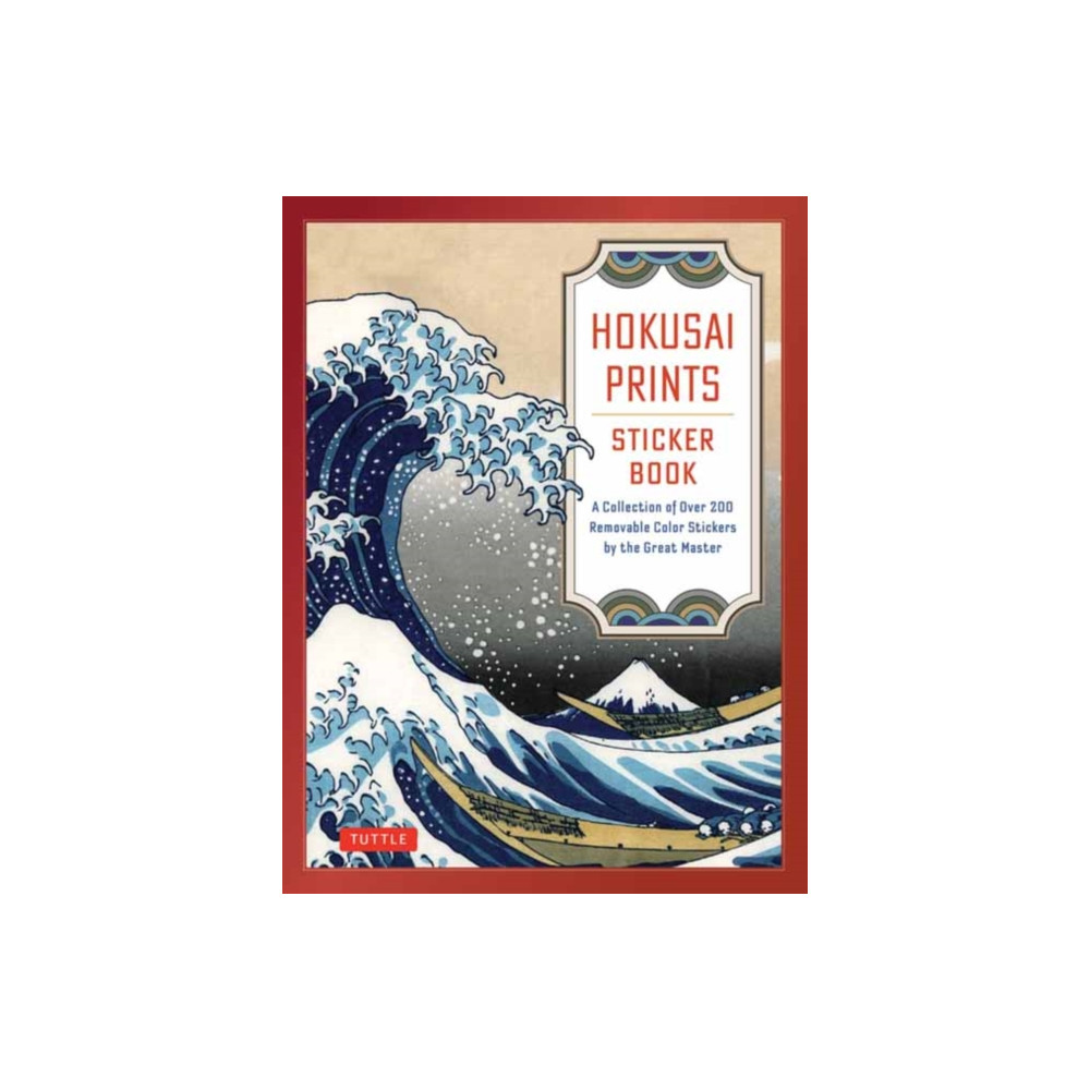 Produktbild för Hokusai Prints Sticker Book (inbunden, eng)