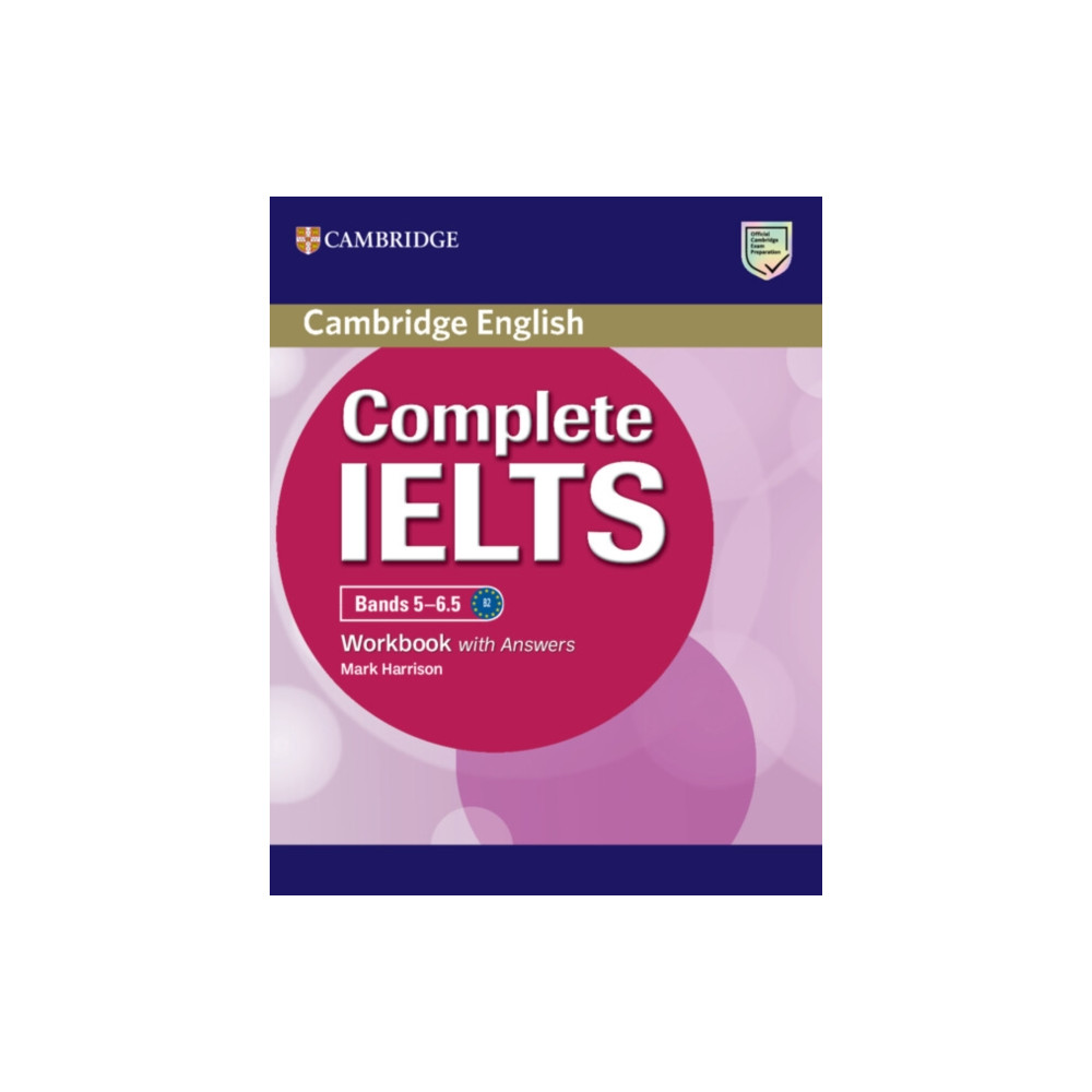 Produktbild för Complete IELTS Bands 5-6.5 Workbook with Answers (häftad, eng)