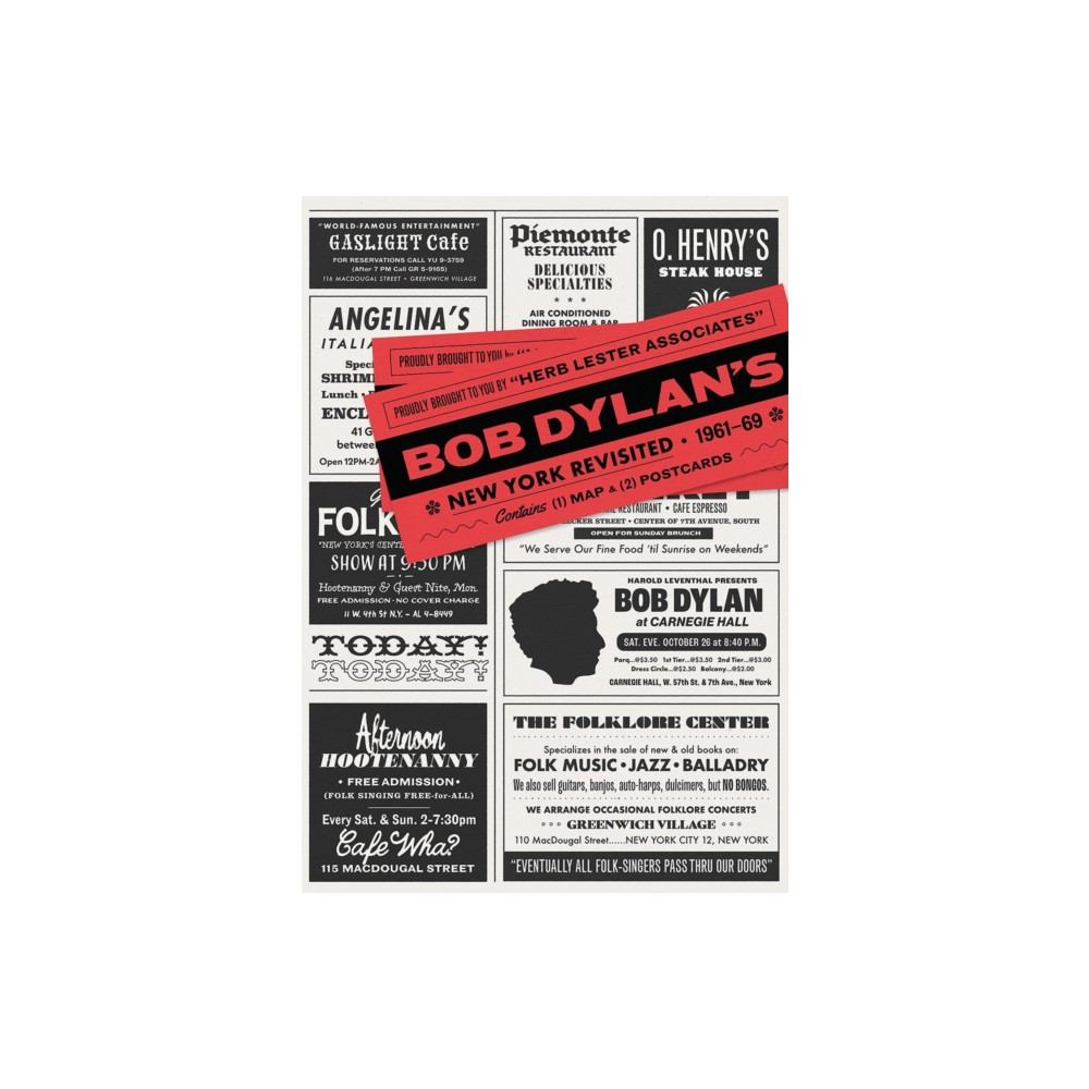 Produktbild för Bob Dylan's New York Revisited 1961-69 (häftad, eng)