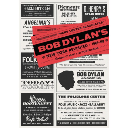 Herb Lester Associates Ltd Bob Dylan's New York Revisited 1961-69 (häftad, eng)