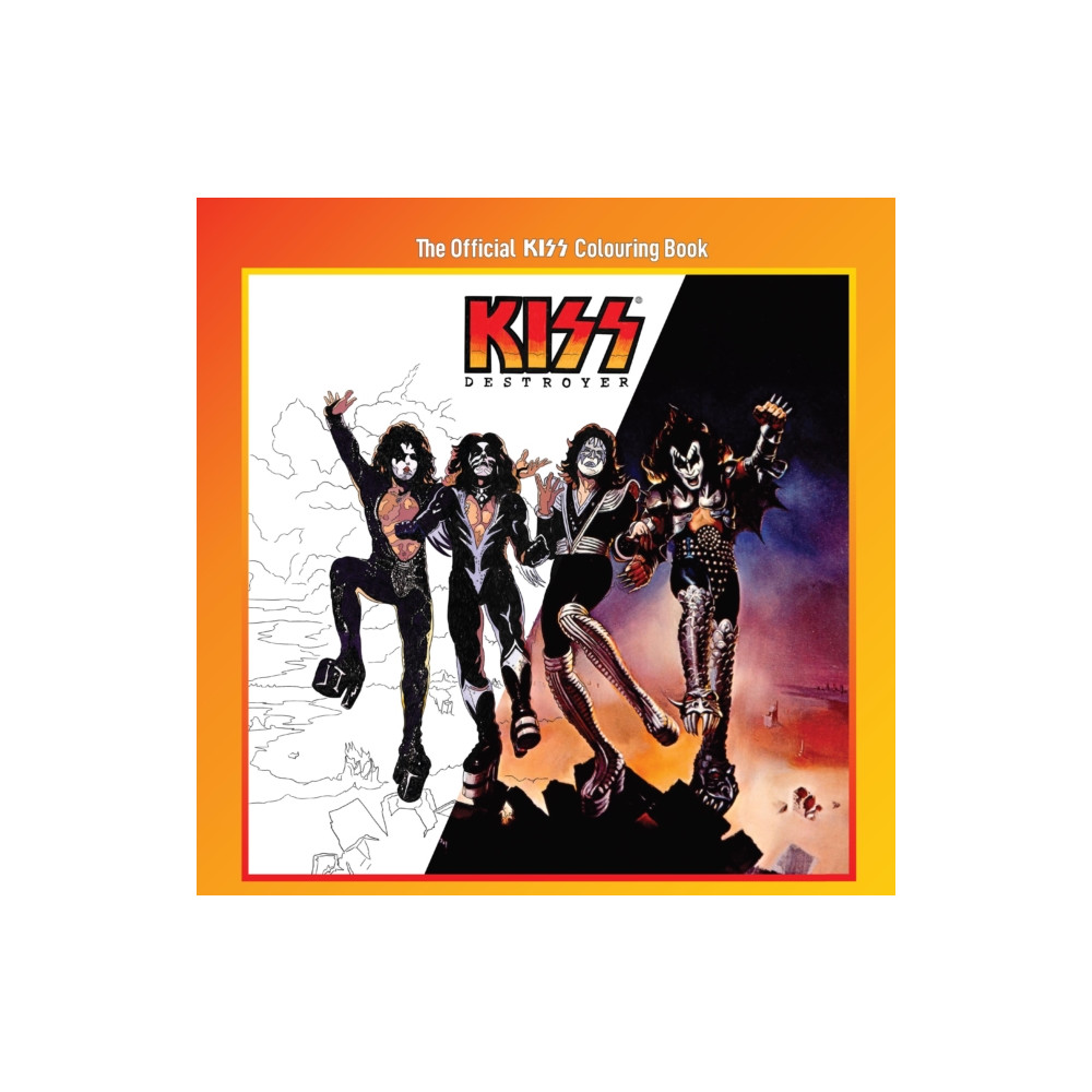Produktbild för The Official KISS Colouring Book (häftad, eng)