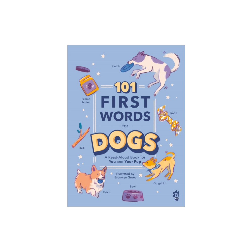 Produktbild för 101 First Words for Dogs (bok, board book, eng)