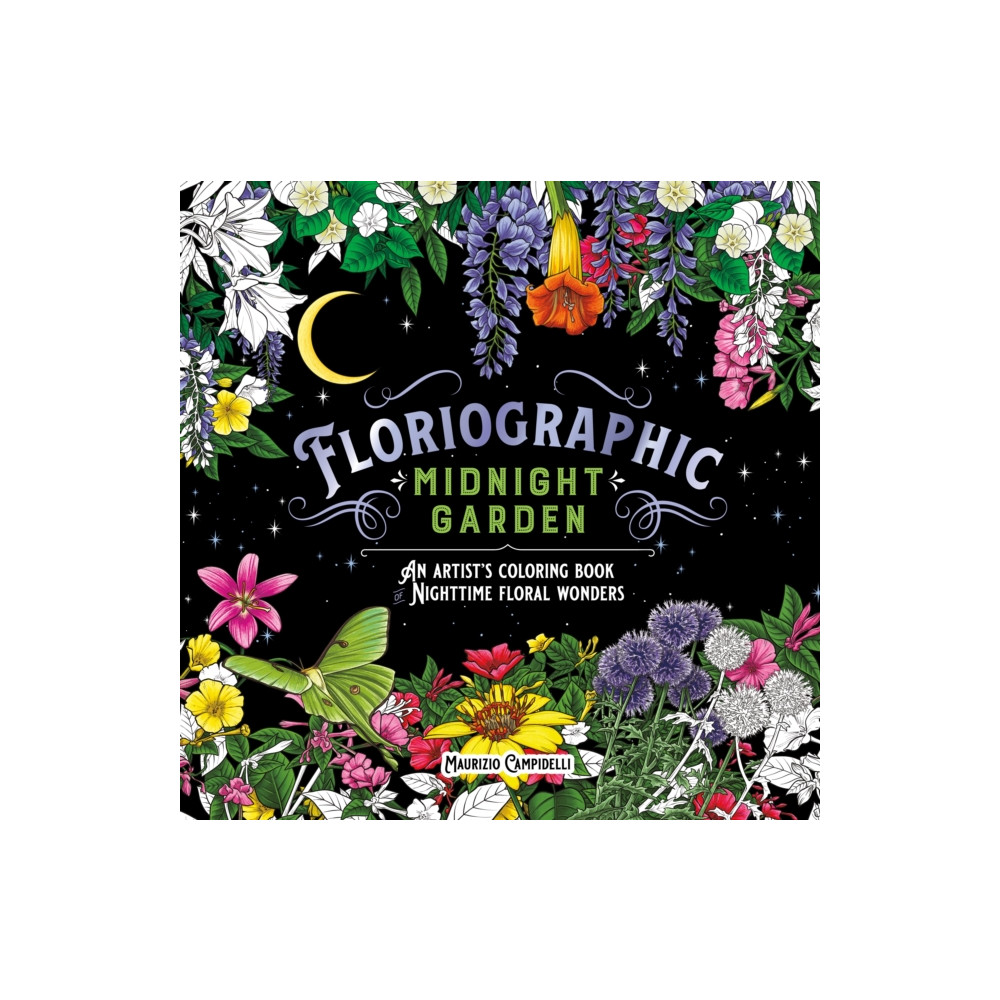 Produktbild för Floriographic: Midnight Garden (häftad, eng)
