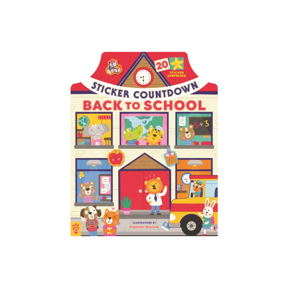 Produktbild för Sticker Countdown: Back to School (inbunden, eng)
