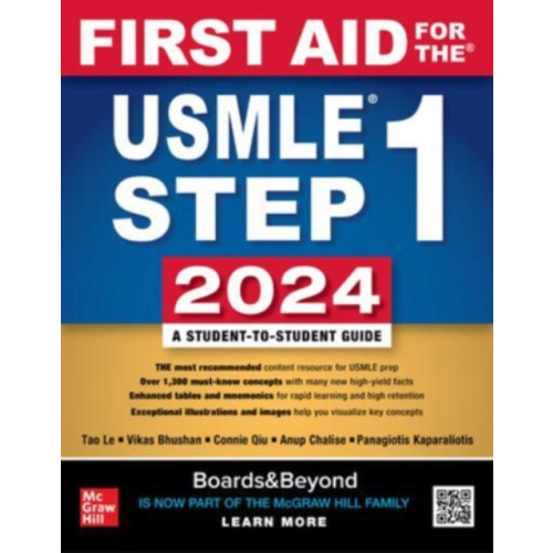 McGraw-Hill First Aid for the USMLE Step 1 2024 (häftad, eng)