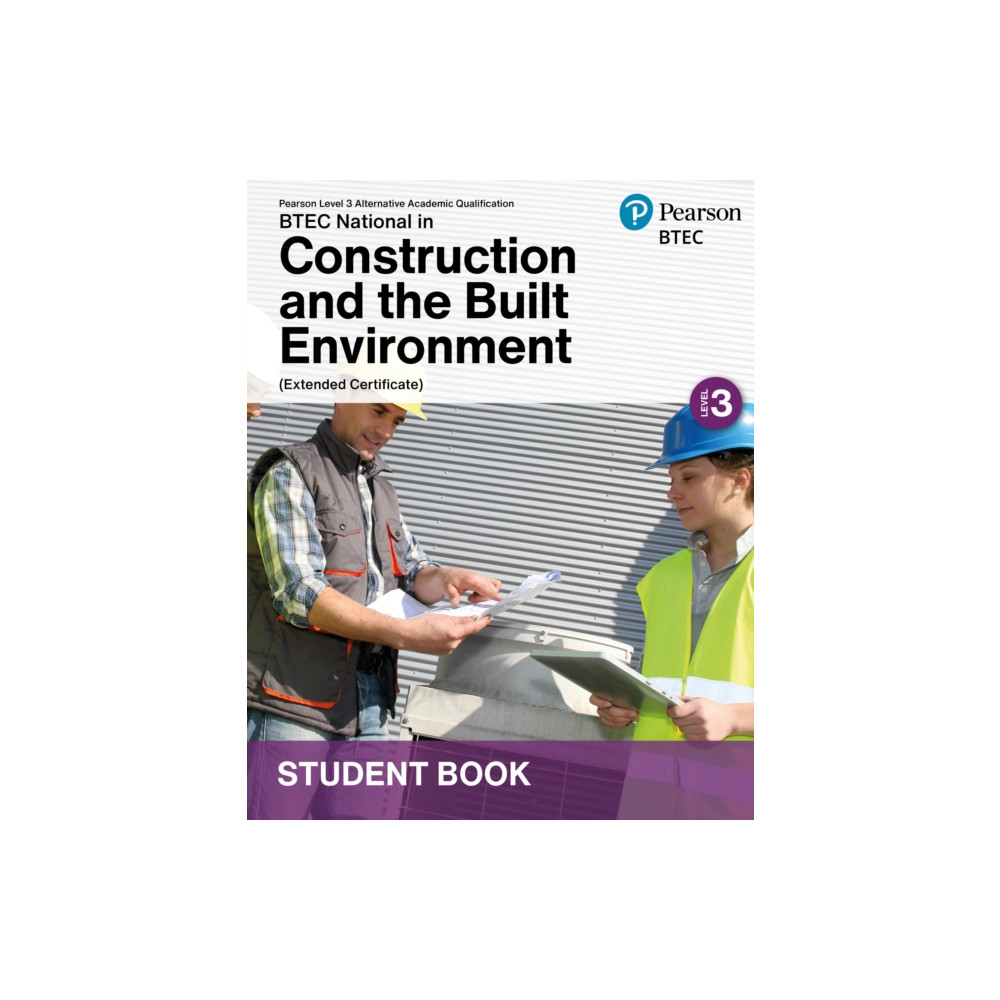 Produktbild för L3 AAQ BTEC National 2025 Construction and the Built Environment Ext Cert Student Book (Print) (häftad, eng)