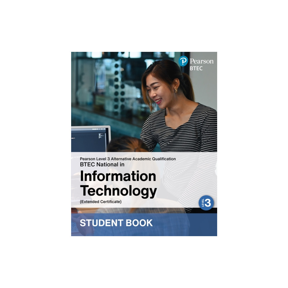 Produktbild för L3 AAQ BTEC National 2025 Information Technology Ext Cert Student Book (Print) (häftad, eng)