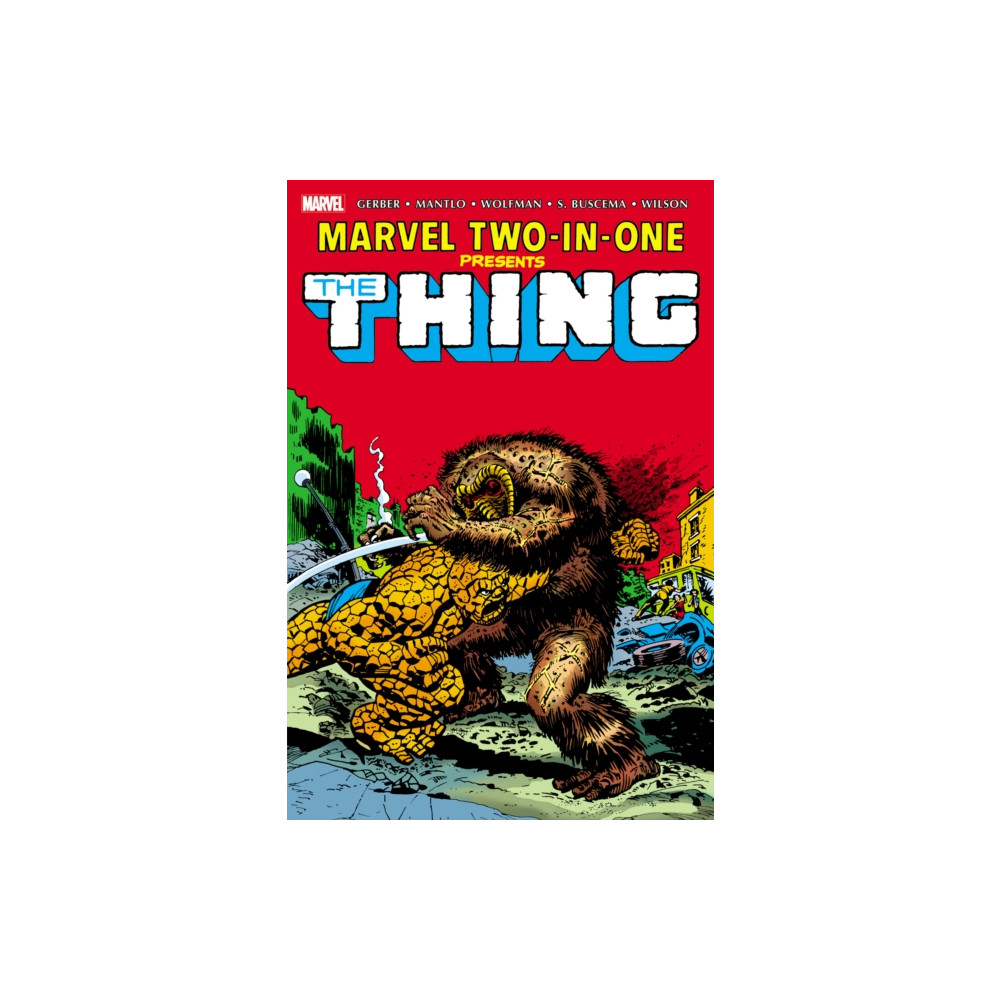 Produktbild för Marvel Two-In-One Omnibus Vol. 1 (inbunden, eng)
