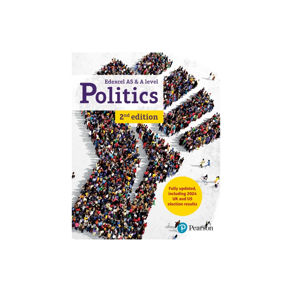 Produktbild för Pearson Edexcel GCE Politics AS and A-level Student Book 2nd Edition (häftad, eng)