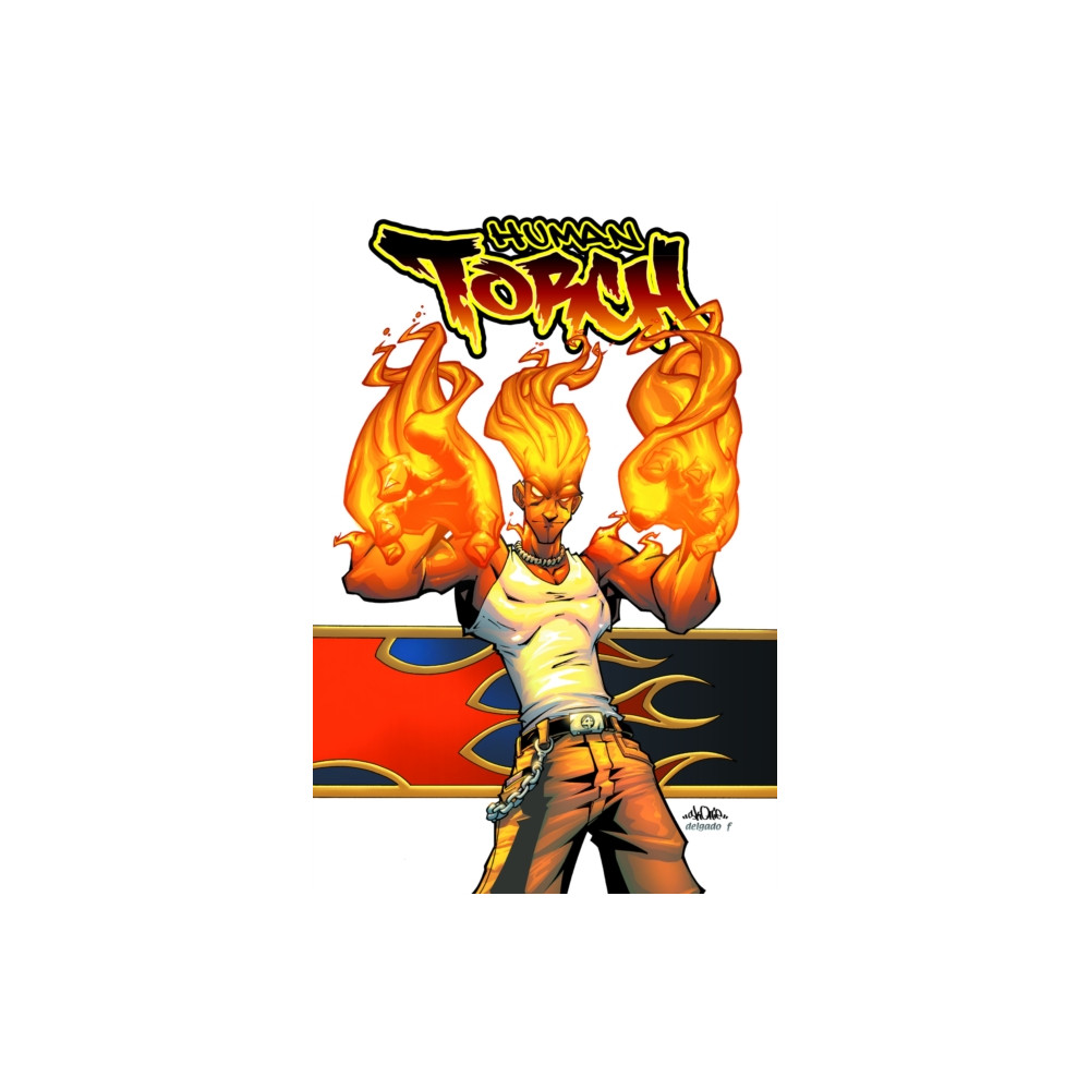 Produktbild för Human Torch: Burn (häftad, eng)