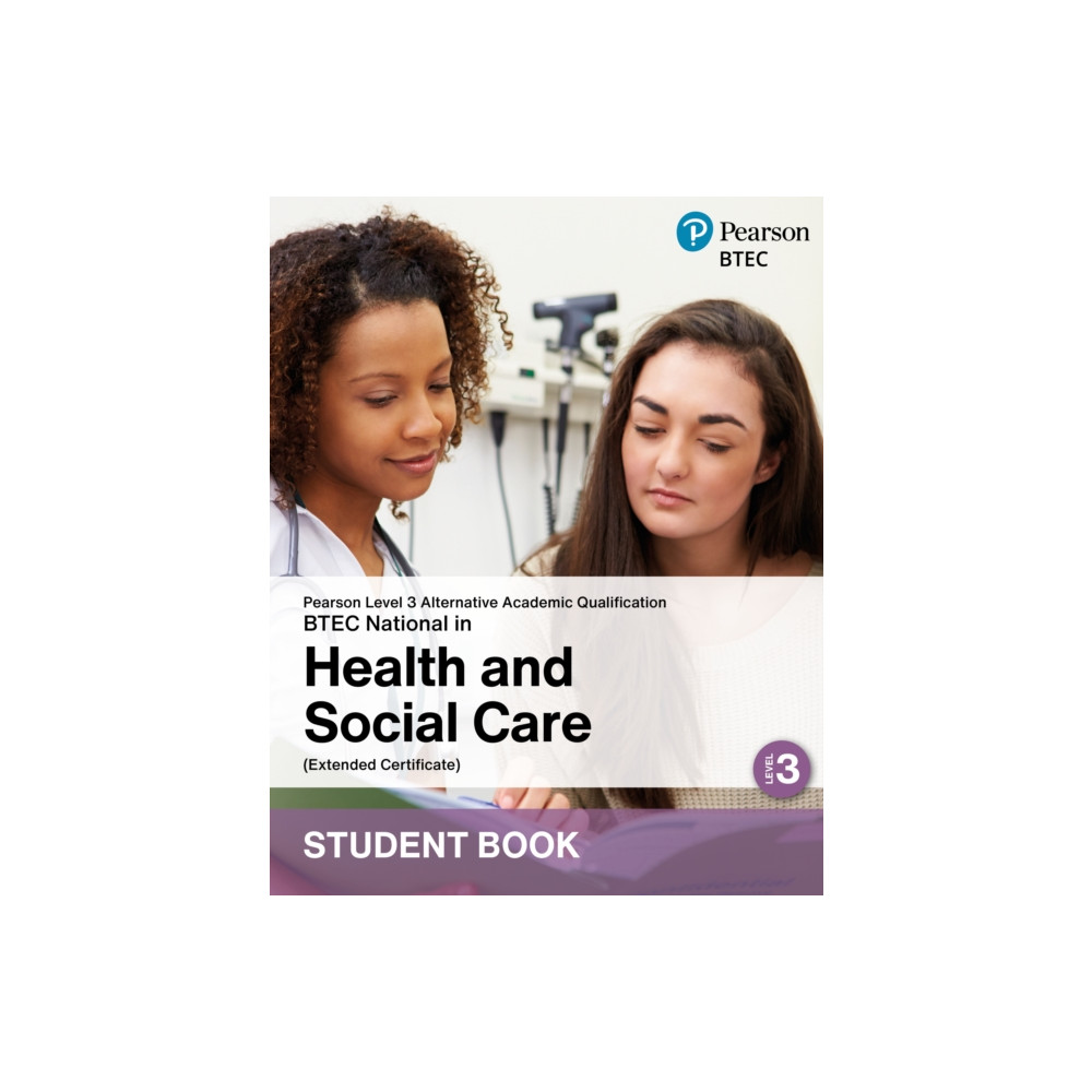 Produktbild för L3 AAQ BTEC National 2025 Health and Social Care Ext Cert Student Book (Print) (häftad, eng)