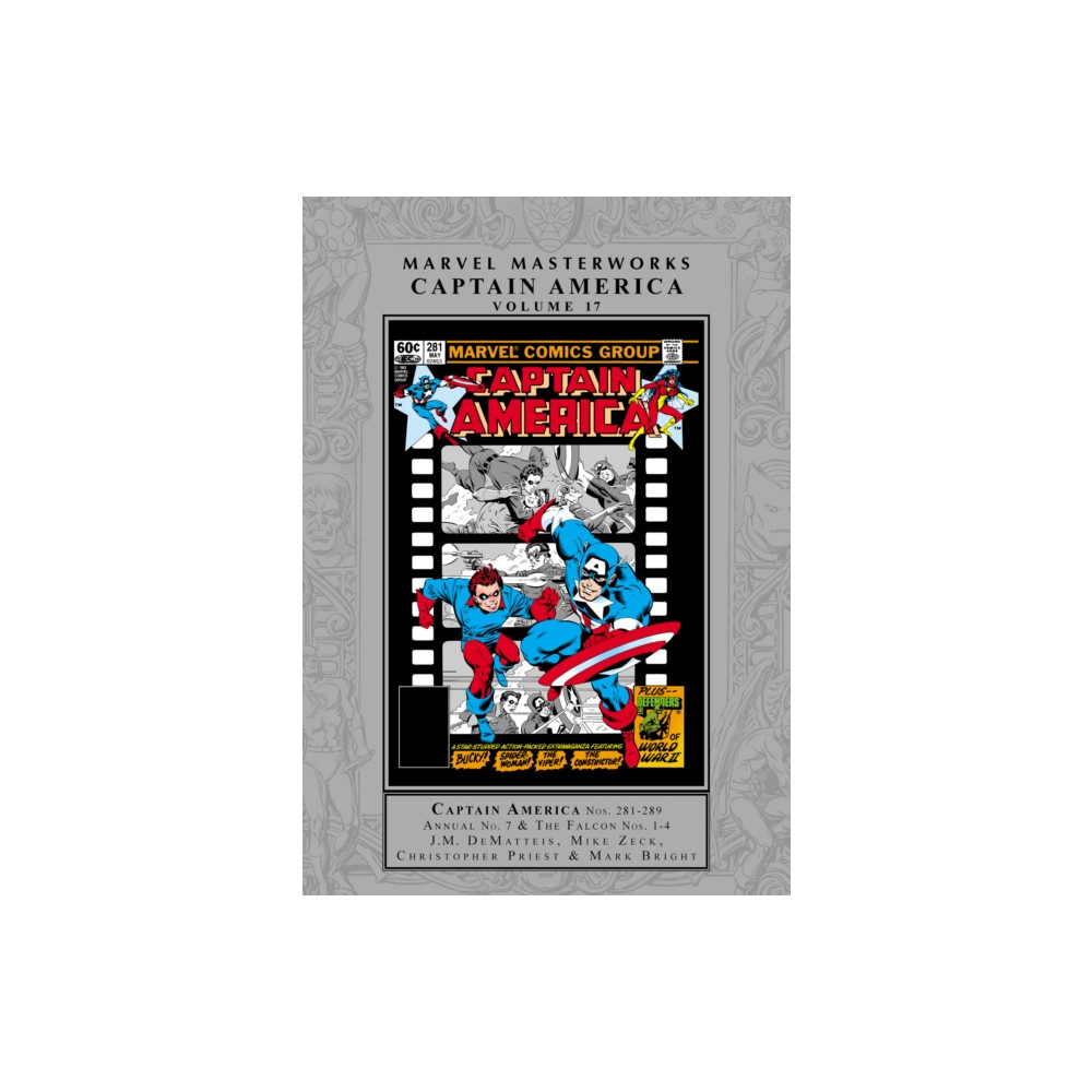 Produktbild för Marvel Masterworks: Captain America Vol. 17 (inbunden, eng)