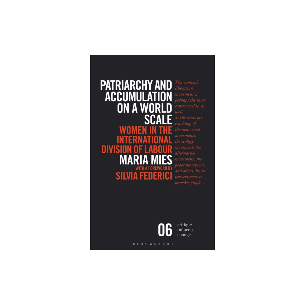 Produktbild för Patriarchy and Accumulation on a World Scale (häftad, eng)