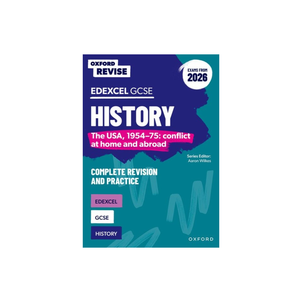Produktbild för Oxford Revise: Edexcel GCSE History: The USA, 1954-75: conflict at home and abroad Complete Revision and Practice (Exams from 2026) (häftad, eng)