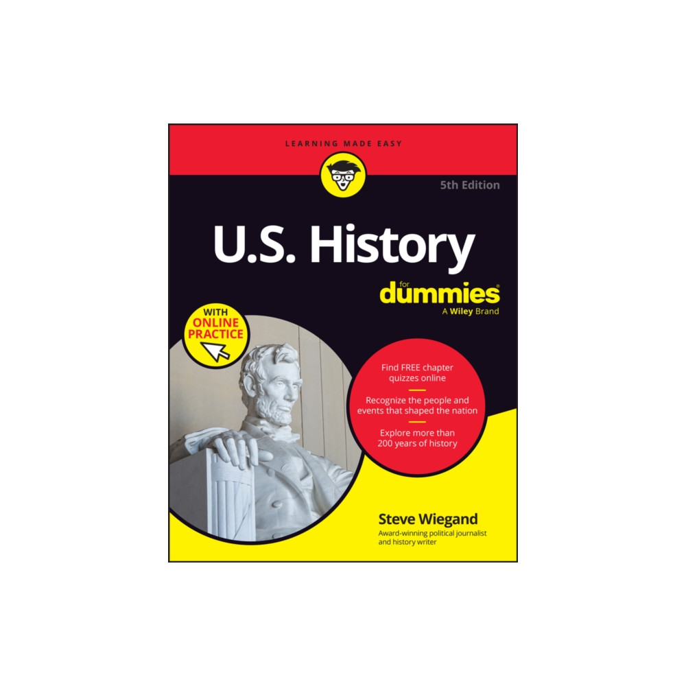 Produktbild för U.S. History For Dummies, 5th Edition (+ Chapter Quizzes Online) (häftad, eng)