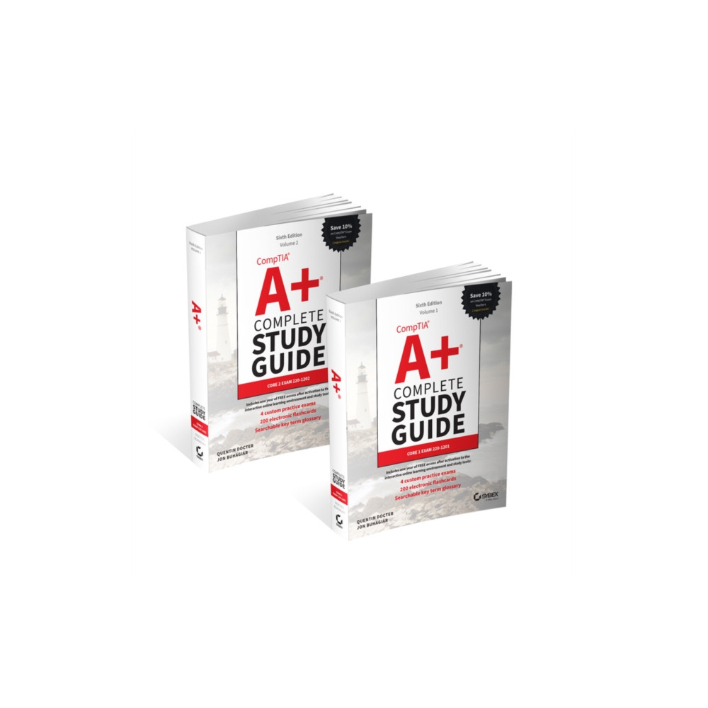 Produktbild för CompTIA A+ Complete Study Guide, 2-Volume Set (häftad, eng)