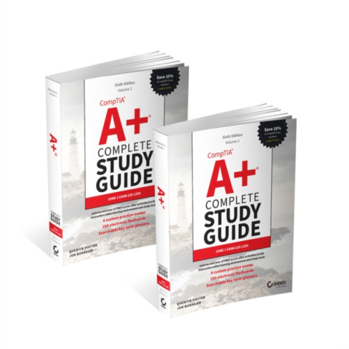 John Wiley & Sons Inc CompTIA A+ Complete Study Guide, 2-Volume Set (häftad, eng)