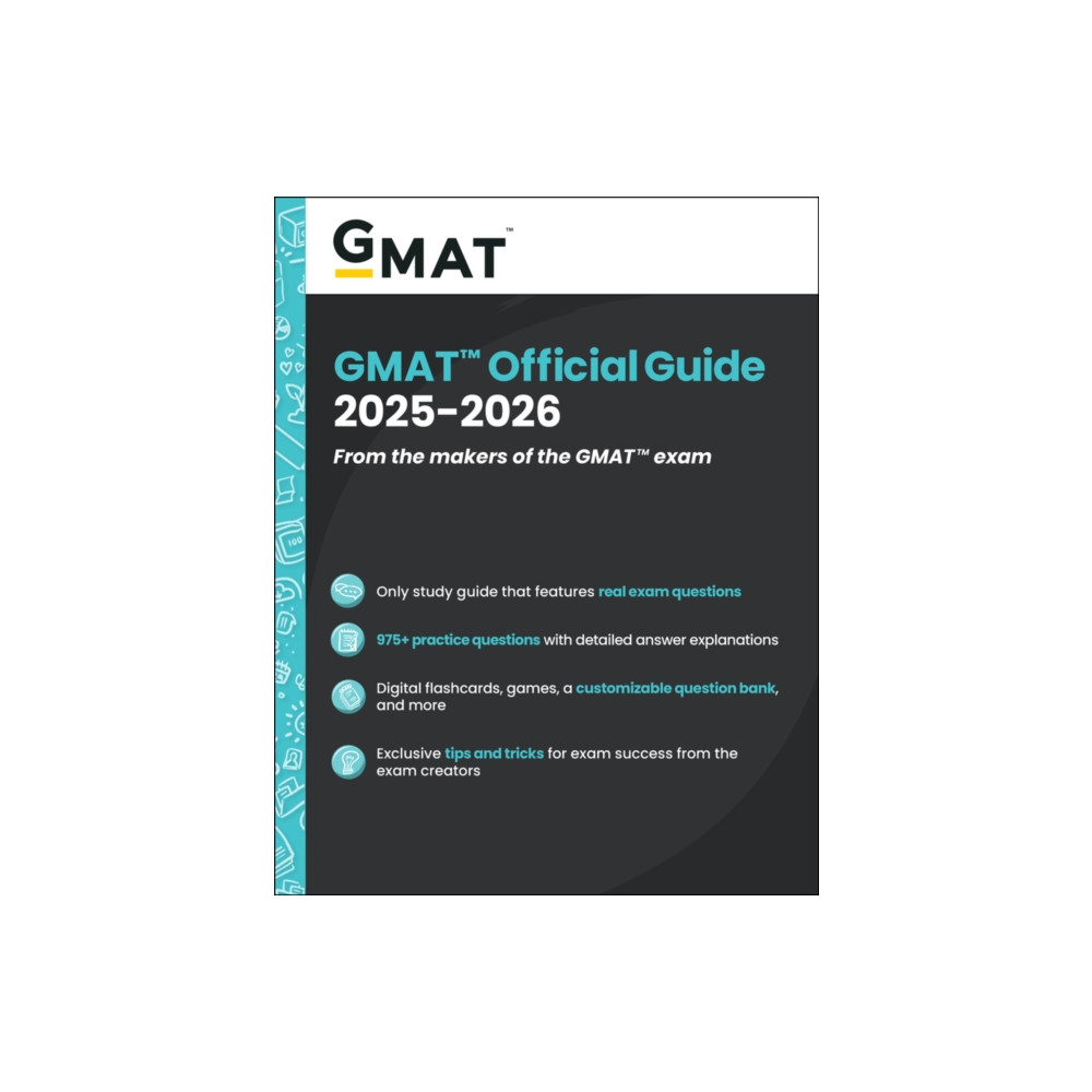 Produktbild för GMAT Official Guide 2025 - 2026 (häftad, eng)