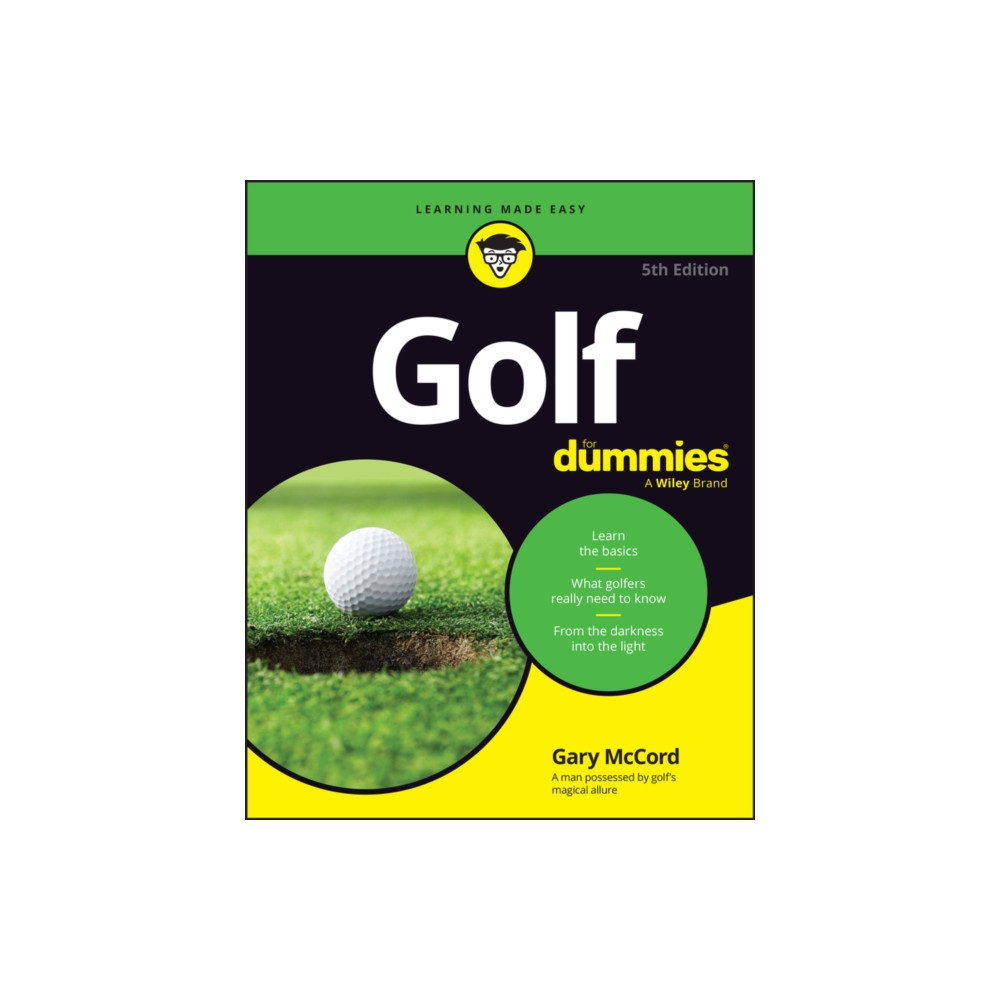Produktbild för Golf For Dummies (häftad, eng)