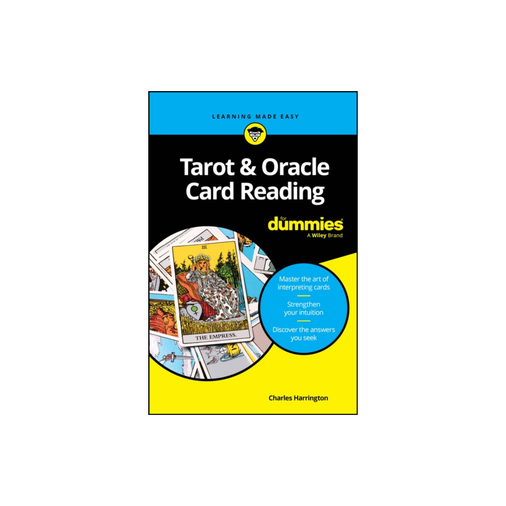 Produktbild för Tarot & Oracle Card Reading For Dummies (häftad, eng)