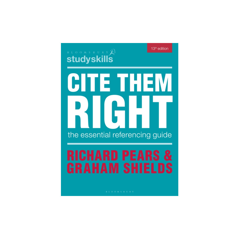 Produktbild för Cite Them Right (häftad, eng)