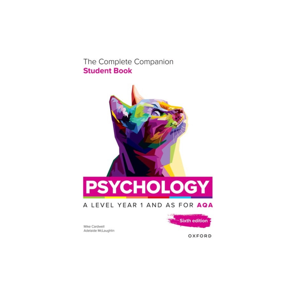 Produktbild för A Level Psychology: The Complete Companions for AQA Psychology A Level: Year 1 and AS Student Book, 6th Edition (häftad, eng)