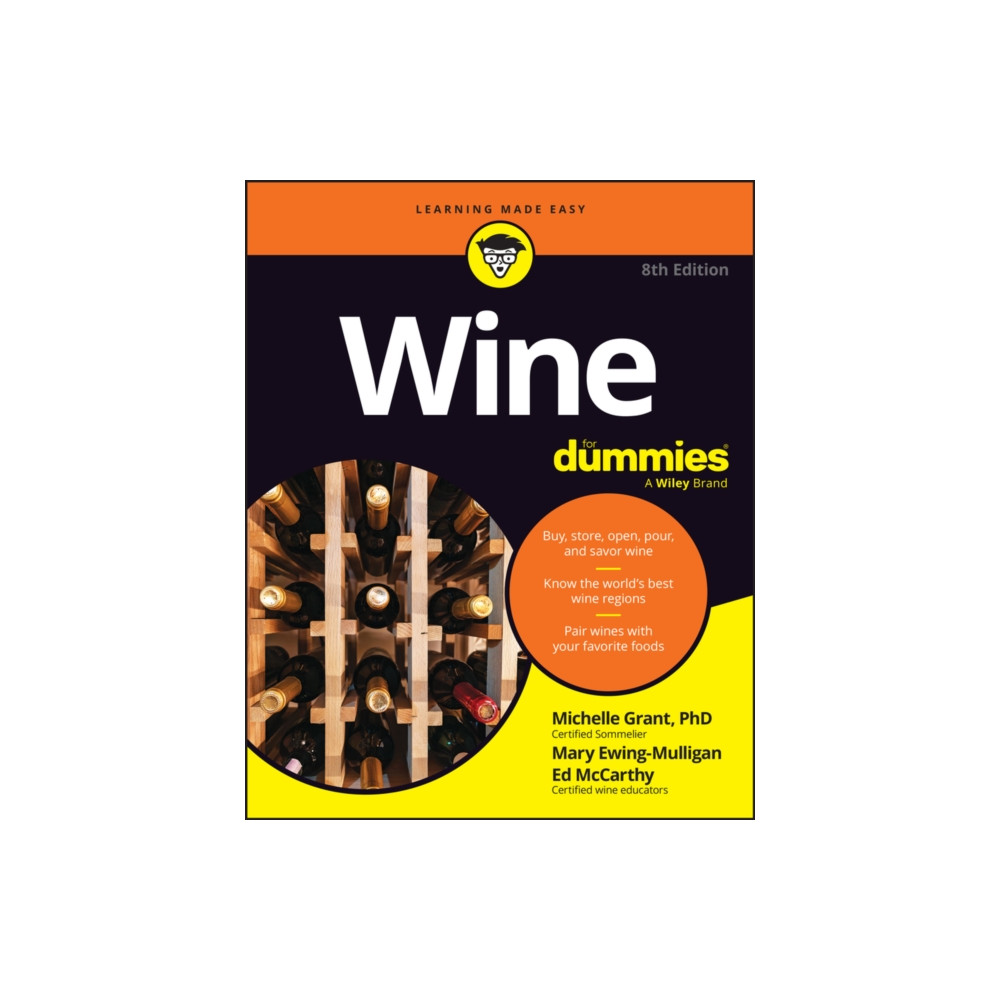 Produktbild för Wine For Dummies (häftad, eng)