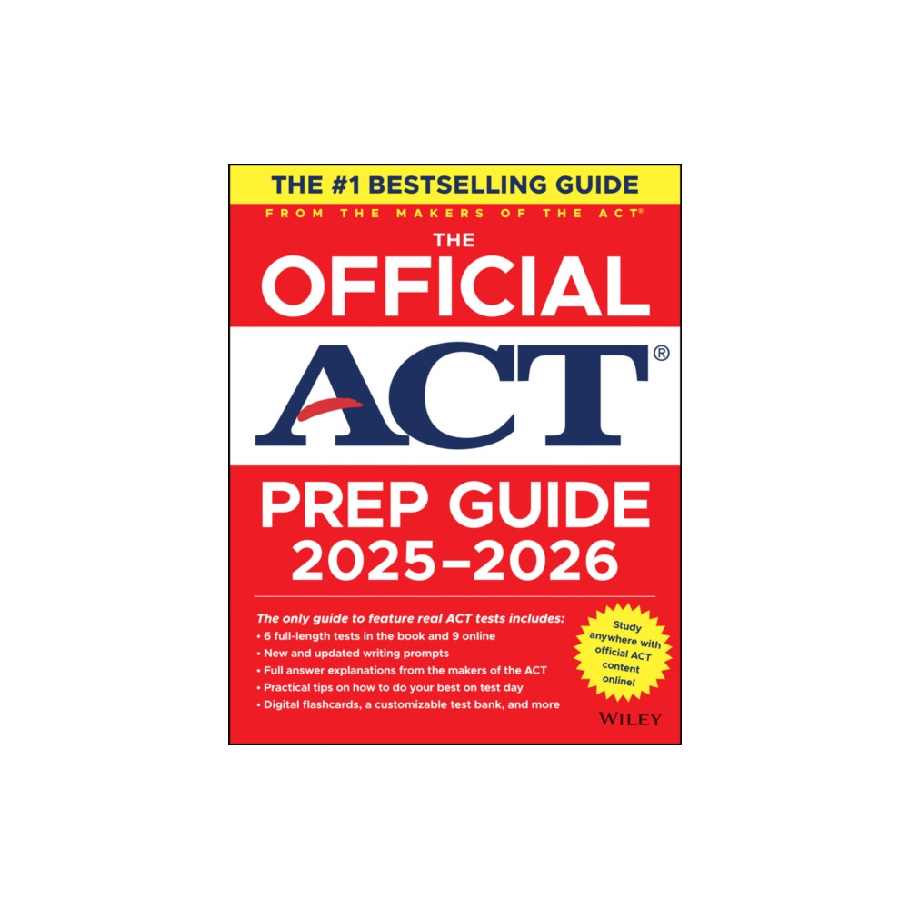 Produktbild för The Official ACT Prep Guide 2025 - 2026 (häftad, eng)