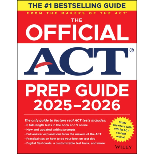 John Wiley & Sons Inc The Official ACT Prep Guide 2025 - 2026 (häftad, eng)