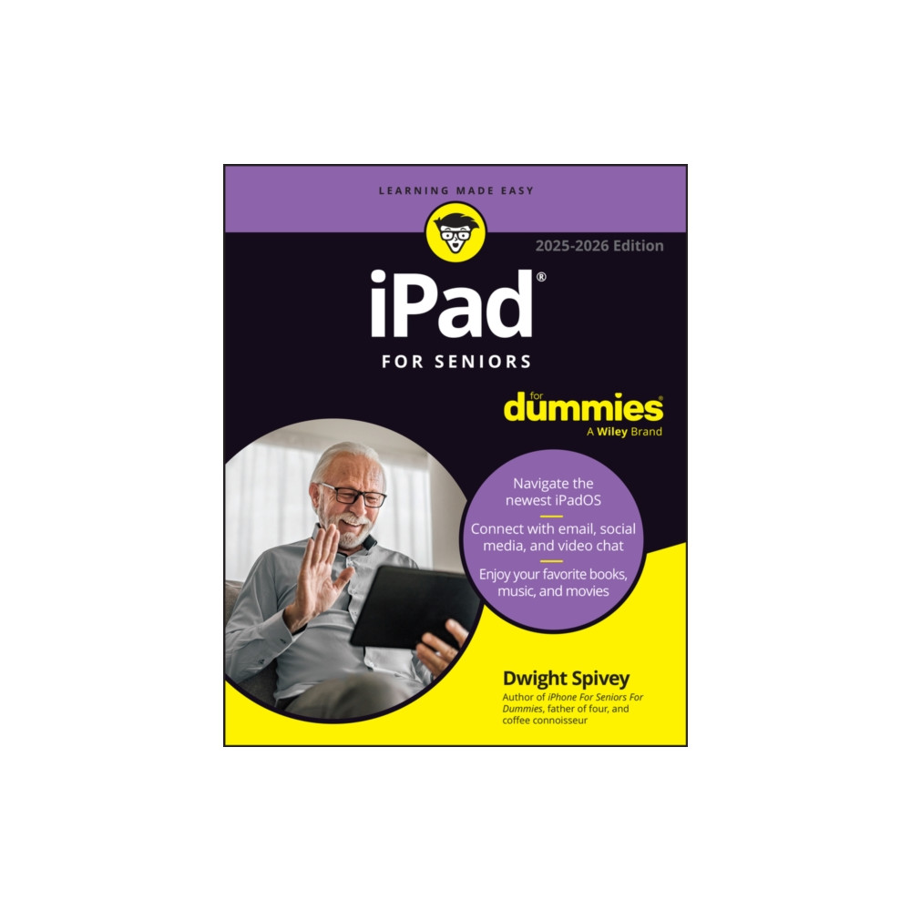 Produktbild för iPad For Seniors For Dummies, 2025 - 2026 Edition (häftad, eng)