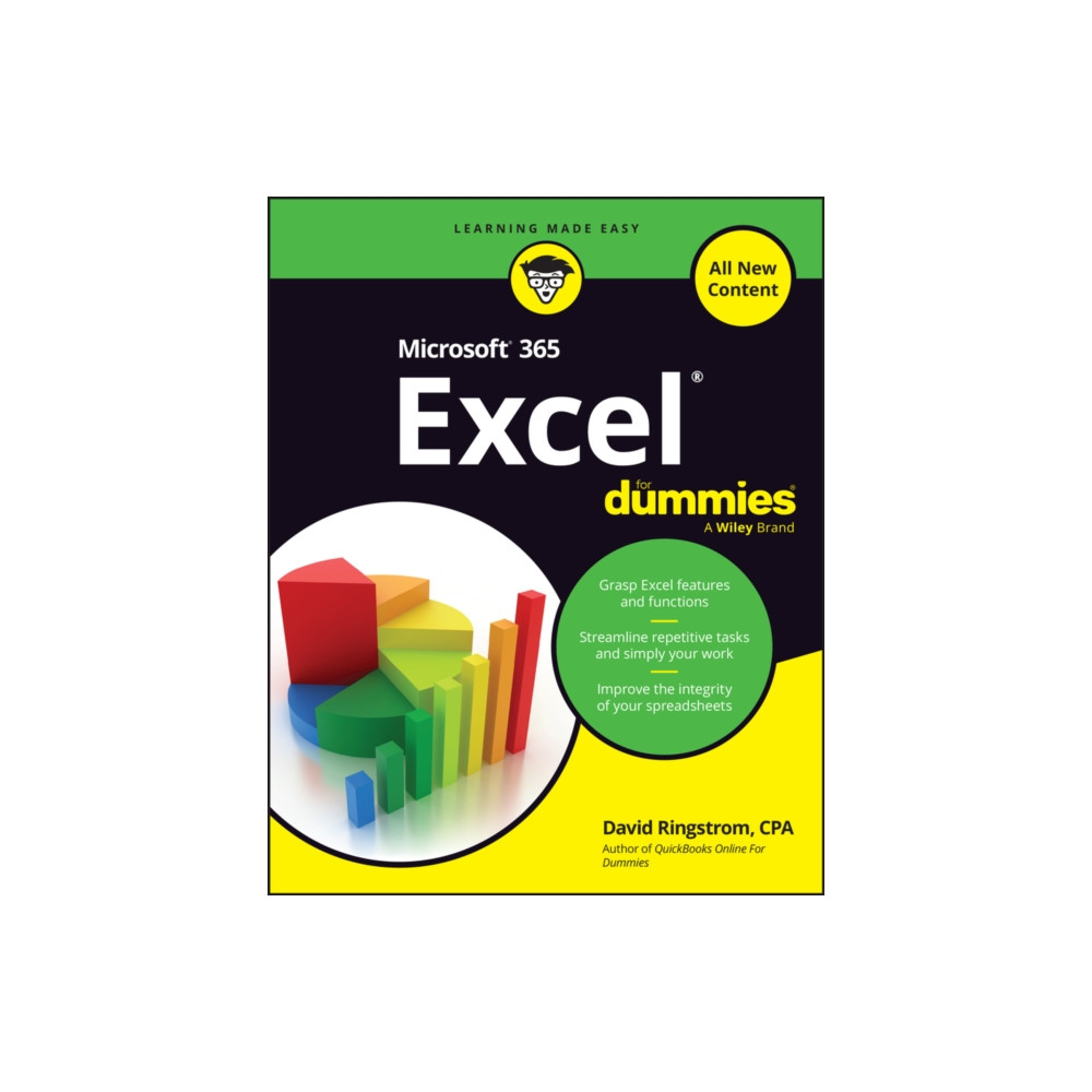 Produktbild för Microsoft 365 Excel For Dummies (häftad, eng)