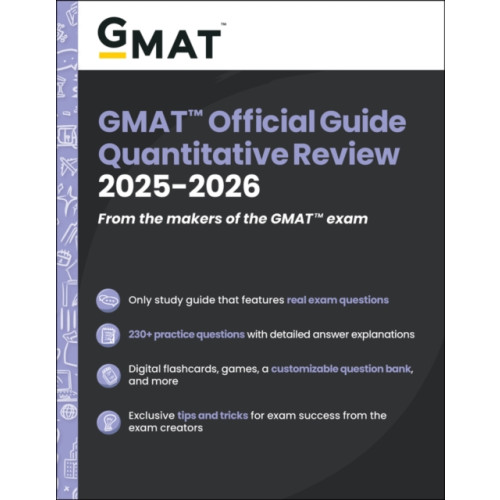 John Wiley & Sons Inc GMAT Official Guide Quantitative Review 2025-2026 (häftad, eng)