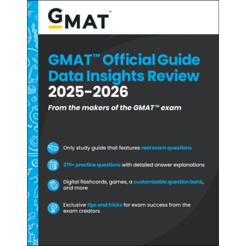 John Wiley & Sons Inc GMAT Official Guide Data Insights Review 2025-2026 (häftad, eng)