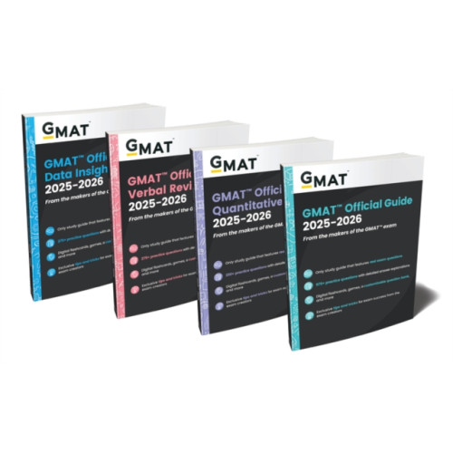 John Wiley & Sons Inc GMAT Official Guide 2025-2026 Bundle (häftad, eng)