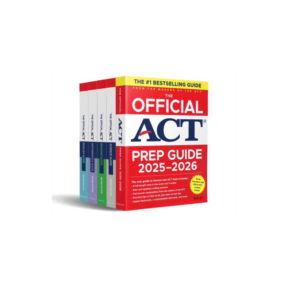 Produktbild för The Official ACT Prep & Subject Guides 2025-2026 Complete Set (häftad, eng)