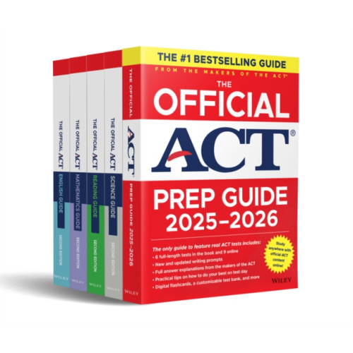 John Wiley & Sons Inc The Official ACT Prep & Subject Guides 2025-2026 Complete Set (häftad, eng)