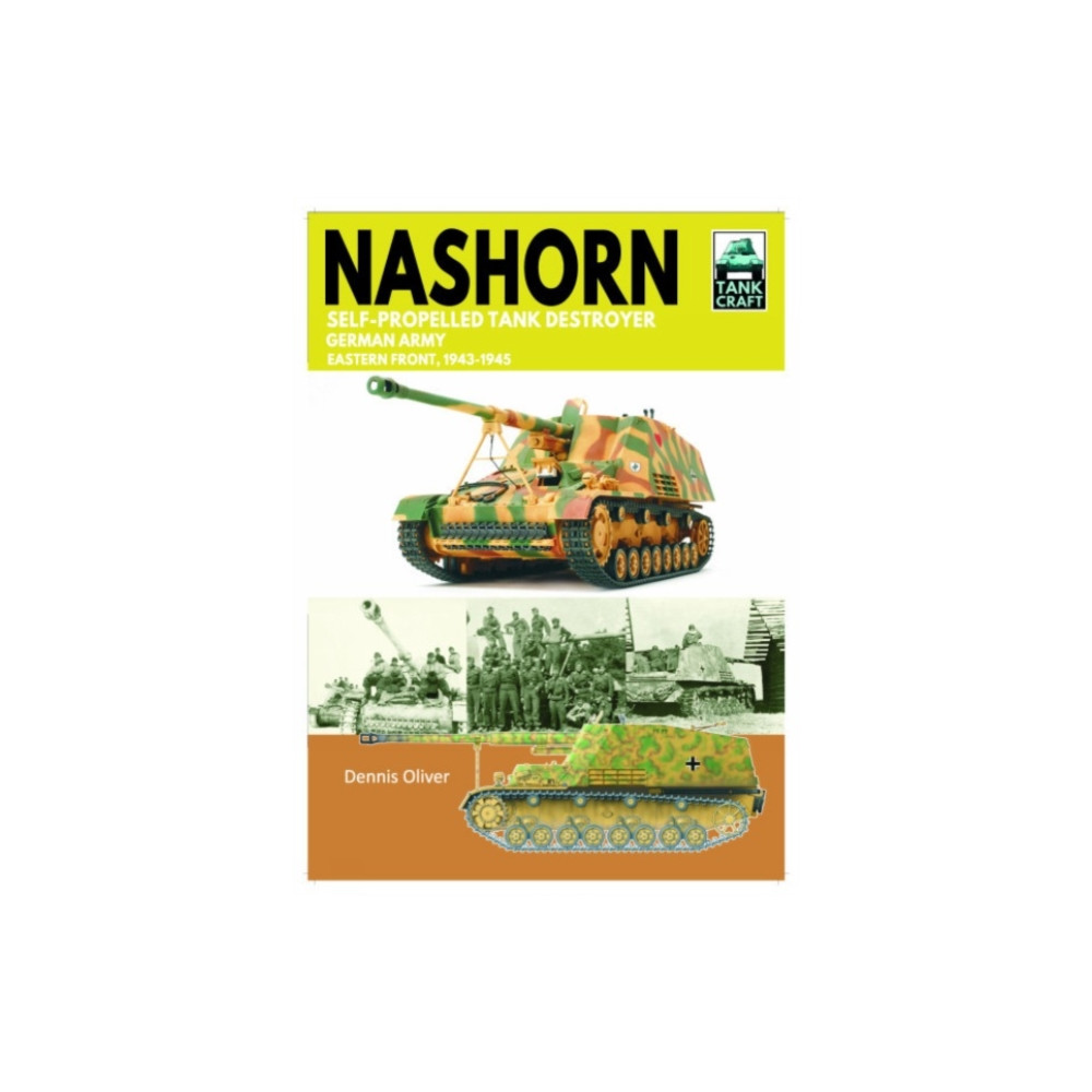 Produktbild för Tank Craft 45 Nashorn Self-Propelled Tank Destroyer (häftad, eng)