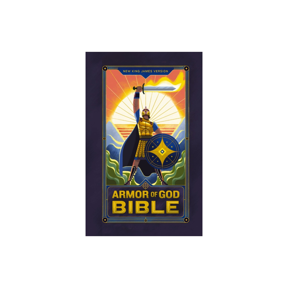 Produktbild för NKJV Armor of God Bible, Softcover (Children’s Bible, Red Letter, Comfort Print, Holy Bible): New King James Version (häftad, eng)