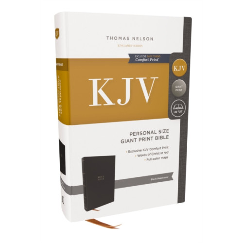 Thomas nelson publishers KJV Holy Bible: Personal Size Giant Print, Hardcover, Red Letter, Comfort Print: King James Version (inbunden, eng)