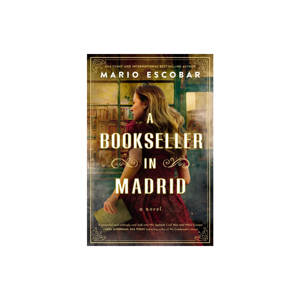 Produktbild för A Bookseller in Madrid (häftad, eng)